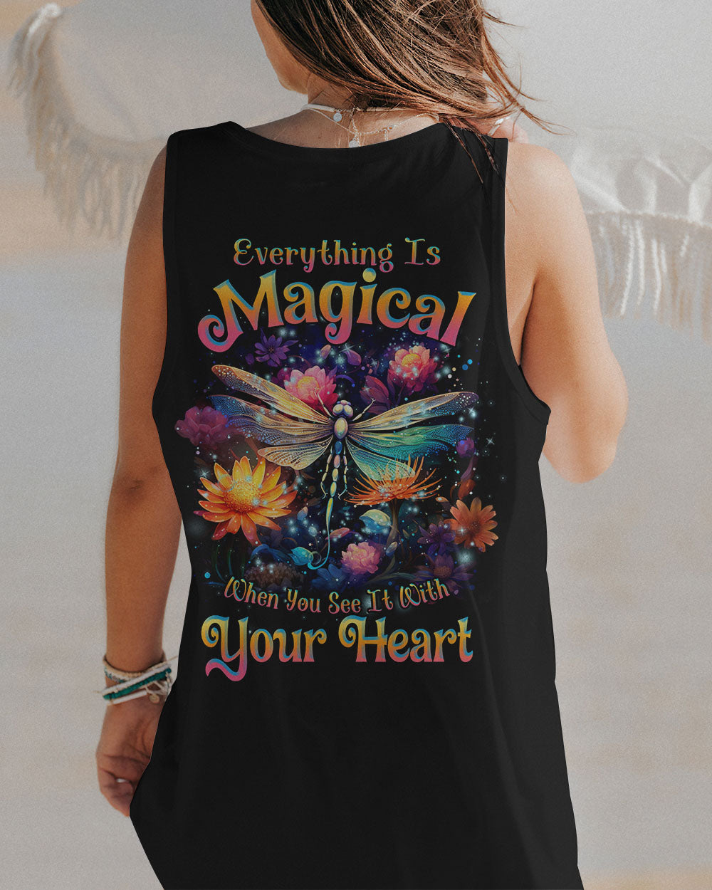 EVERYTHING IS MAGICAL DRAGONFLY ALL OVER PRINT - TLNZ1008231