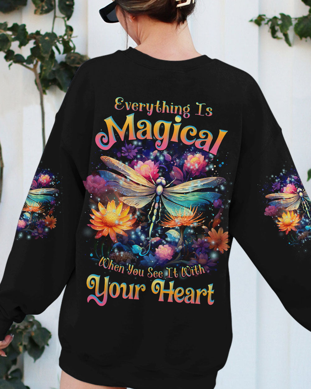 EVERYTHING IS MAGICAL DRAGONFLY ALL OVER PRINT - TLNZ1008231