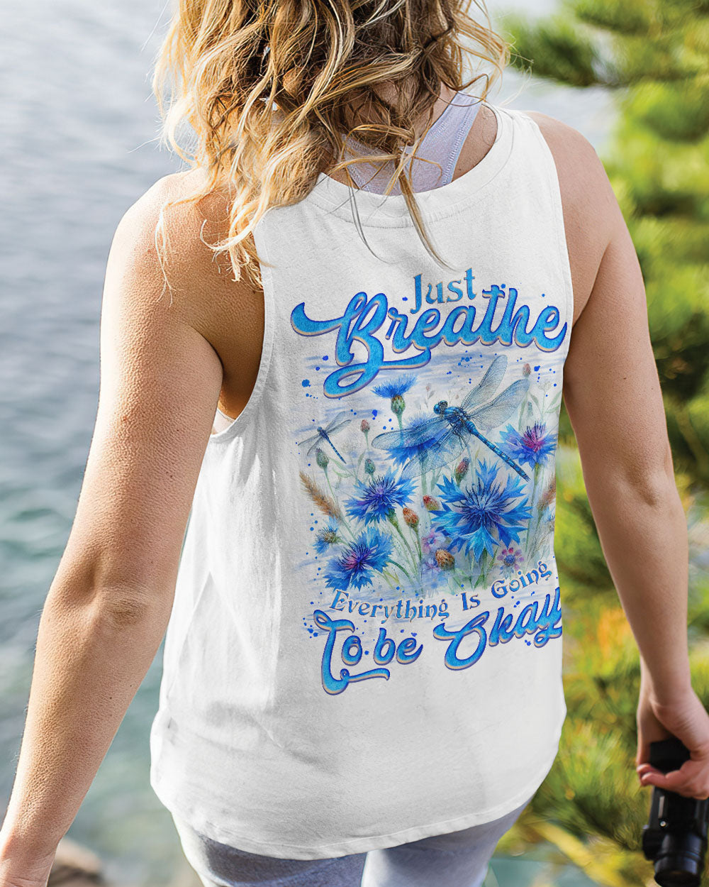 JUST BREATHE DRAGONFLY ALL OVER PRINT - TLNZ1008242
