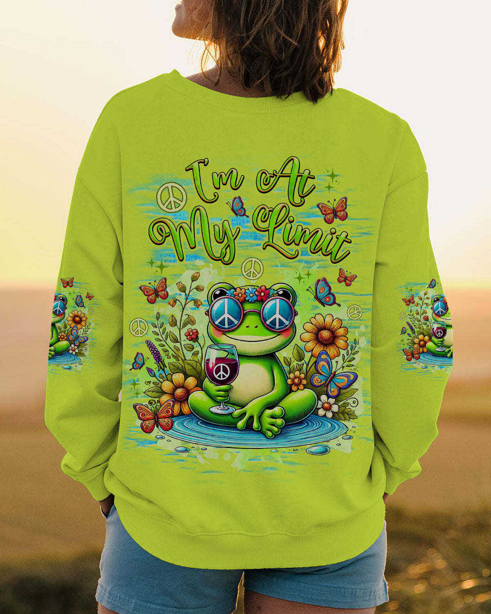 I'M AT MY LIMIT FROG ALL OVER PRINT - TLNZ1009244