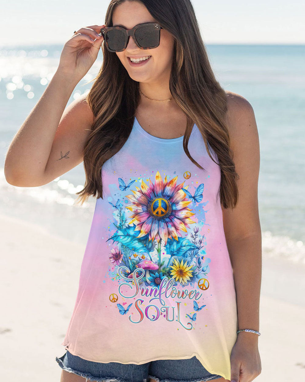 SUNFLOWER SOUL SUNFLOWER ALL OVER PRINT - TLNZ1103242