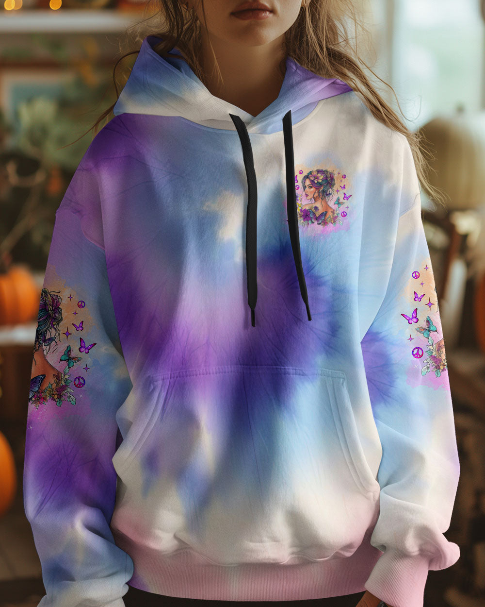 I AM THE STORM HIPPIE GIRL ALL OVER PRINT - TLNZ1103254