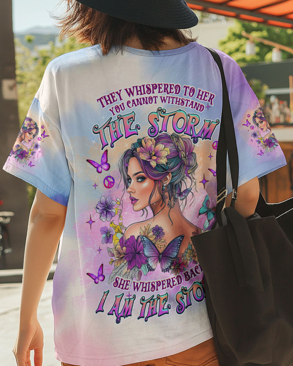 I AM THE STORM HIPPIE GIRL ALL OVER PRINT - TLNZ1103254