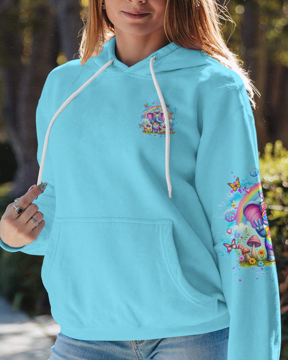 SOME GIRLS ARE JUST BORN ELEPHANT ALL OVER PRINT - TLNZ1106244