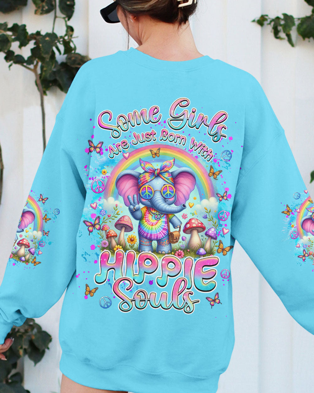 SOME GIRLS ARE JUST BORN ELEPHANT ALL OVER PRINT - TLNZ1106244