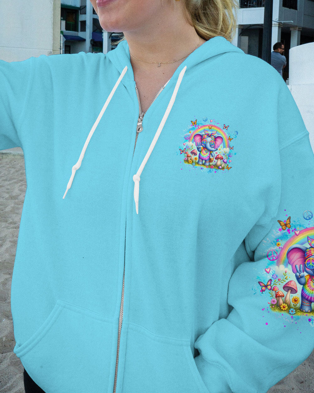 SOME GIRLS ARE JUST BORN ELEPHANT ALL OVER PRINT - TLNZ1106244