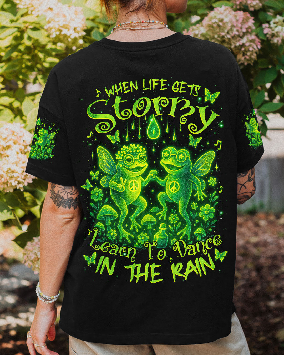 DANCE IN THE RAIN FROG ALL OVER PRINT - TLNZ1204254