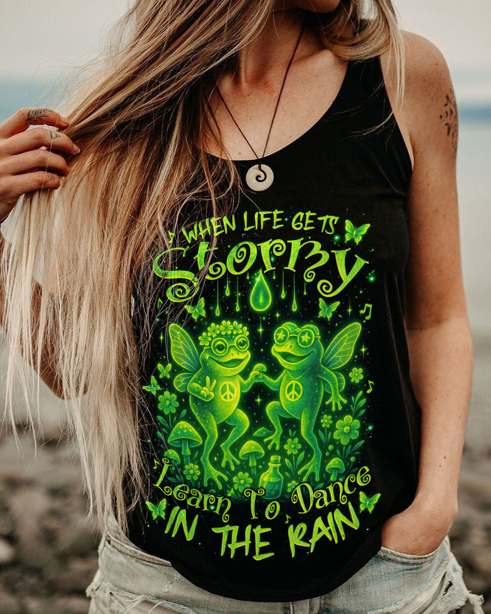 DANCE IN THE RAIN FROG ALL OVER PRINT - TLNZ1204254