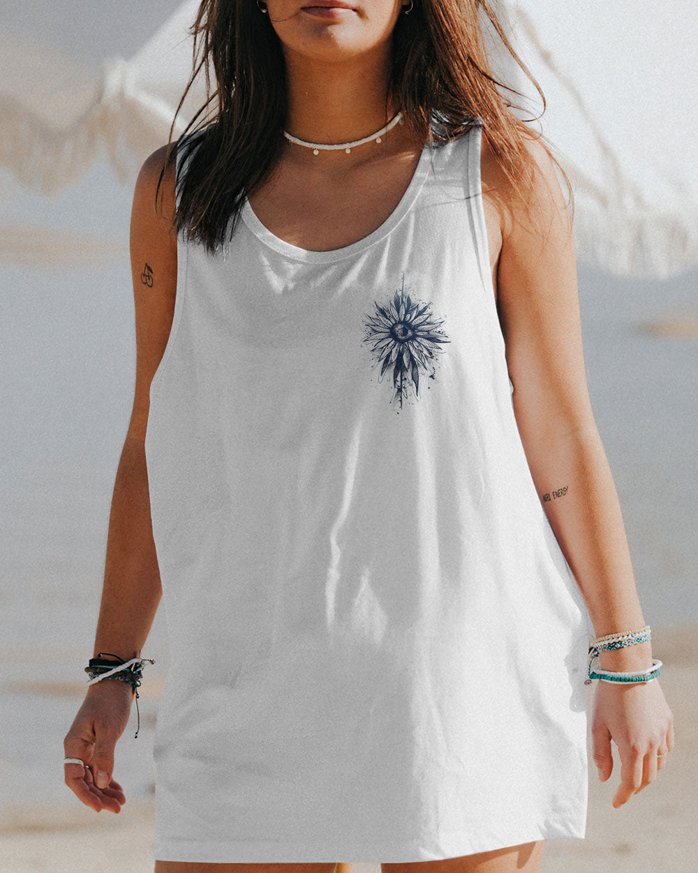 PEACE Y'ALL SUNFLOWER ALL OVER PRINT - TLNZ1206232