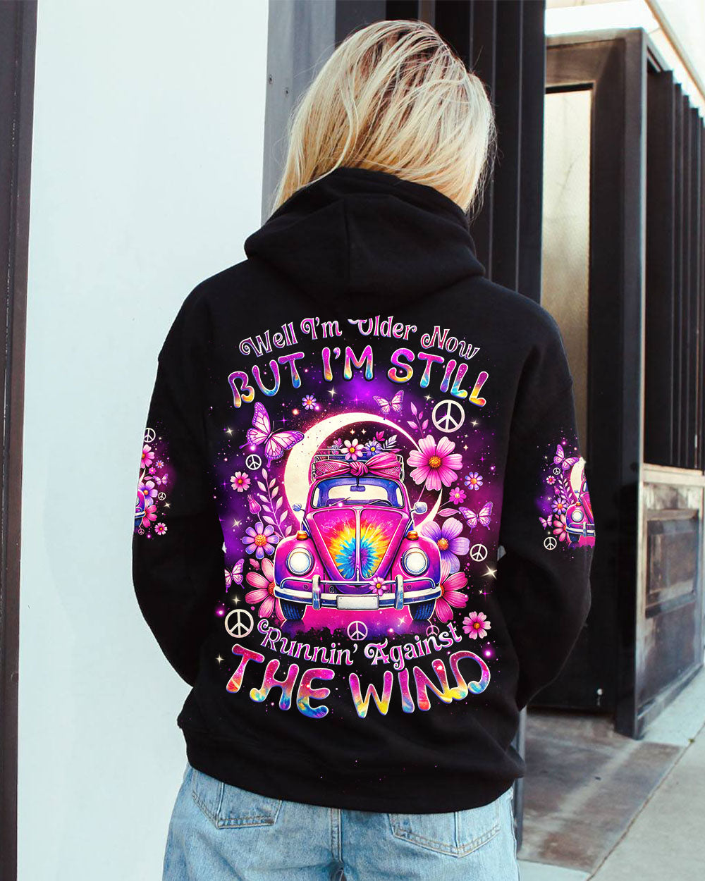RUNNING AGAINST THE WIND CAR ALL OVER PRINT - TLNZ1207243