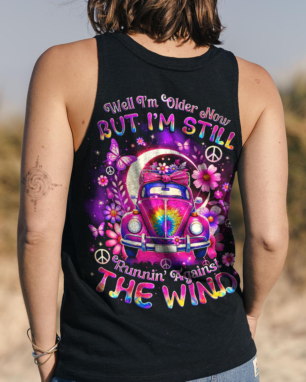 RUNNING AGAINST THE WIND CAR ALL OVER PRINT - TLNZ1207243