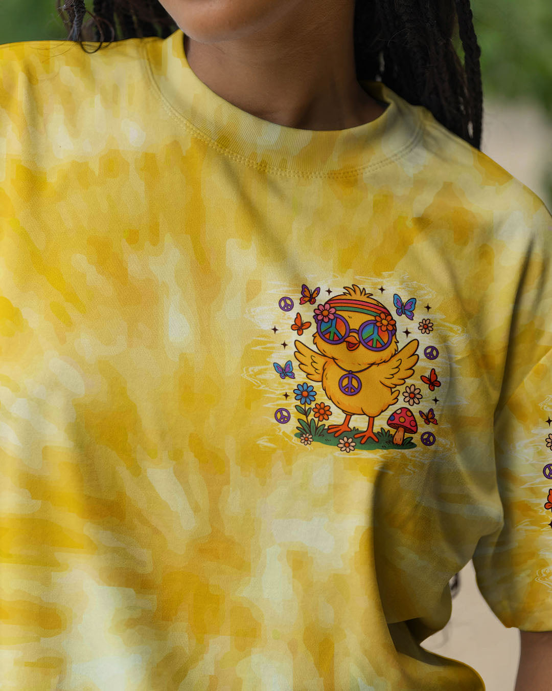 HIPPIE CHICK ALL OVER PRINT - TLNZ1208254
