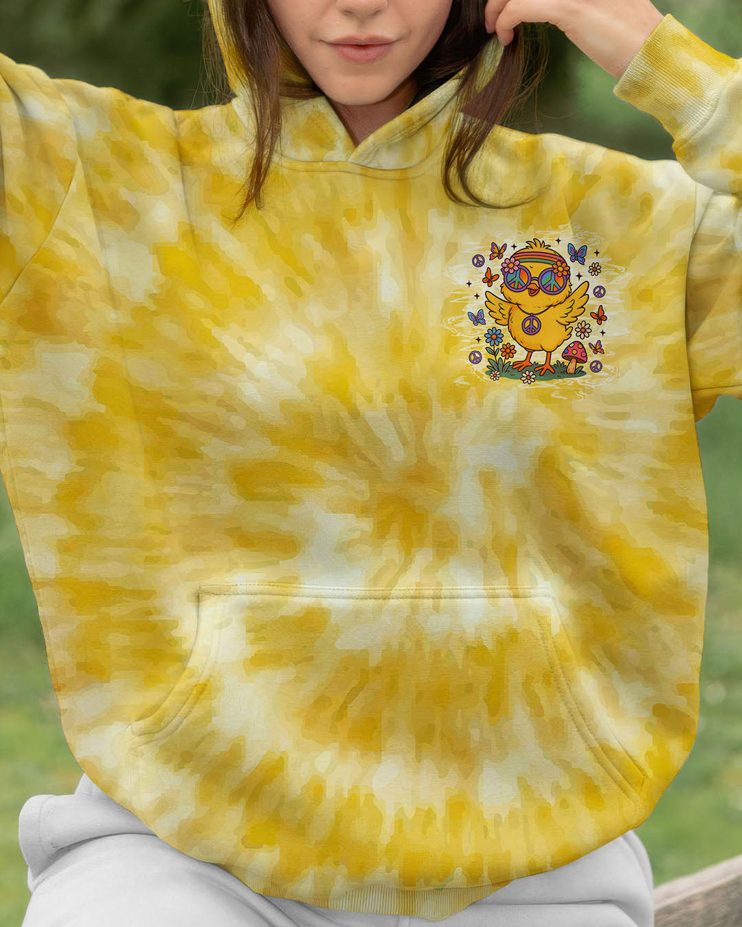 HIPPIE CHICK ALL OVER PRINT - TLNZ1208254