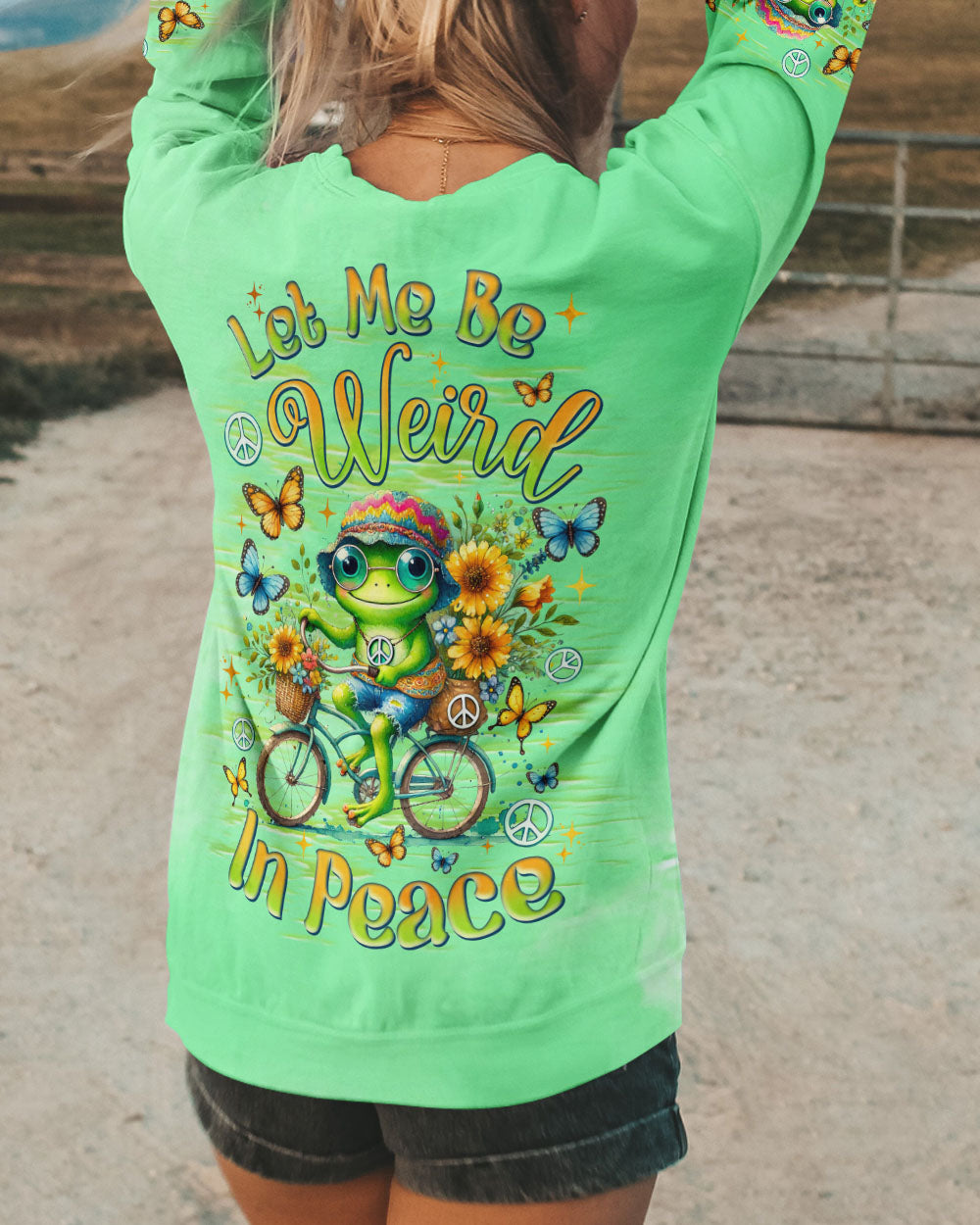 LET ME BE WEIRD IN PEACE FROG ALL OVER PRINT - TLNZ1209243