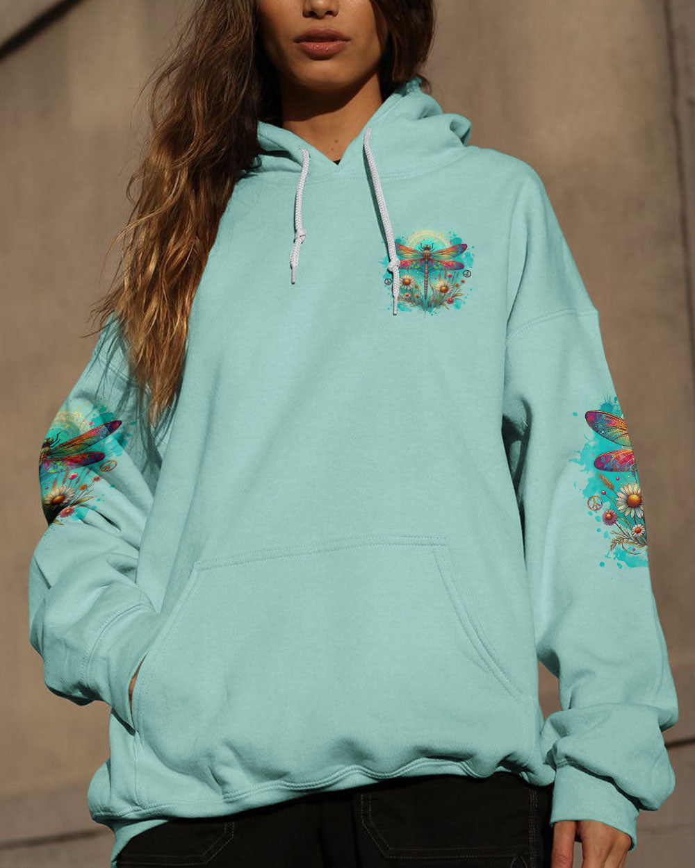 SPIRIT OF A DRAGONFLY FLOWER ALL OVER PRINT - TLNZ1212232