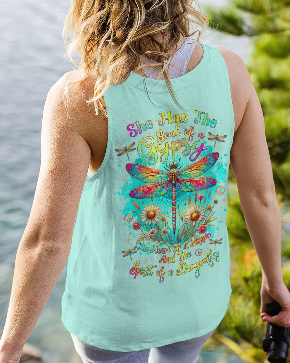 SPIRIT OF A DRAGONFLY FLOWER ALL OVER PRINT - TLNZ1212232