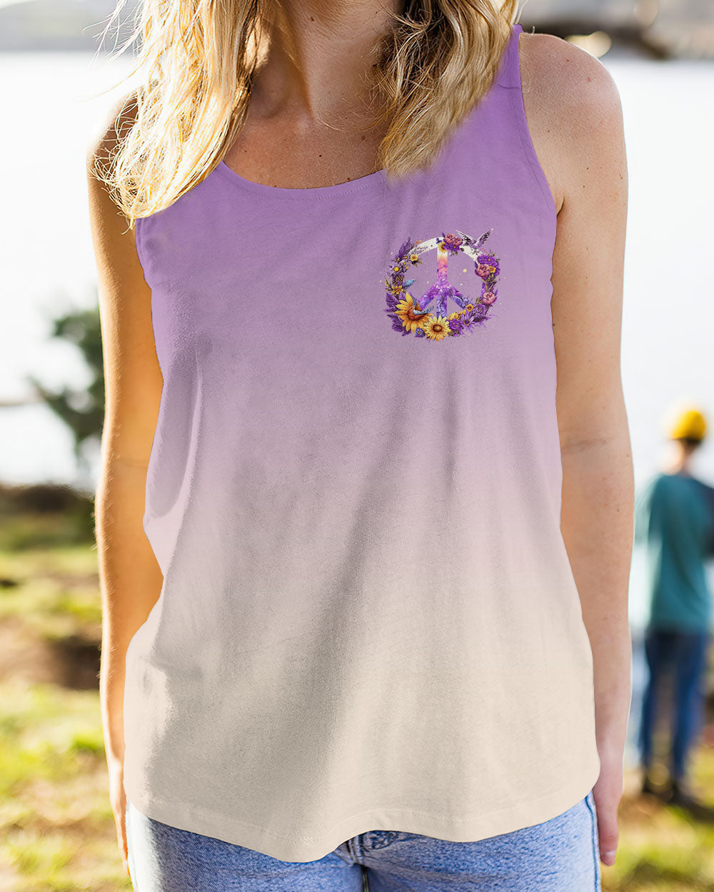 PEACE Y'ALL FLORALS ALL OVER PRINT - TLNZ1306231