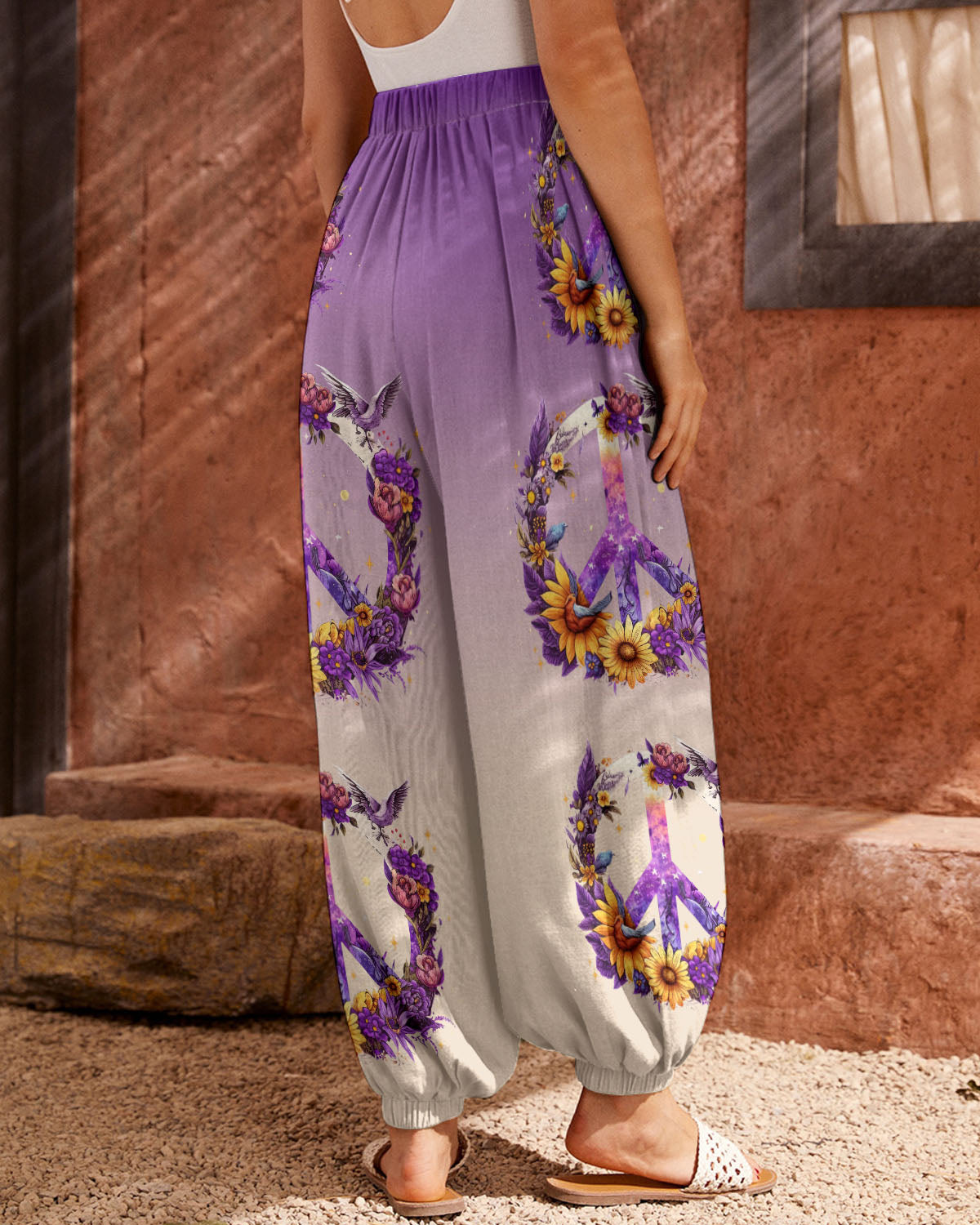 PEACE Y'ALL FLORALS ALL OVER PRINT - TLNZ1306231