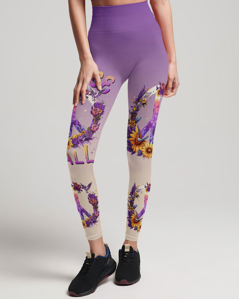 PEACE Y'ALL FLORALS ALL OVER PRINT - TLNZ1306231