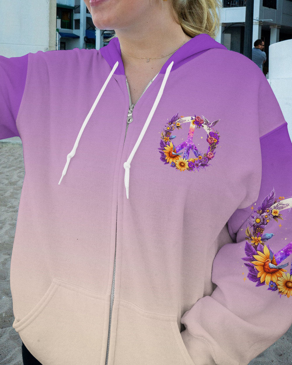 PEACE Y'ALL FLORALS ALL OVER PRINT - TLNZ1306231