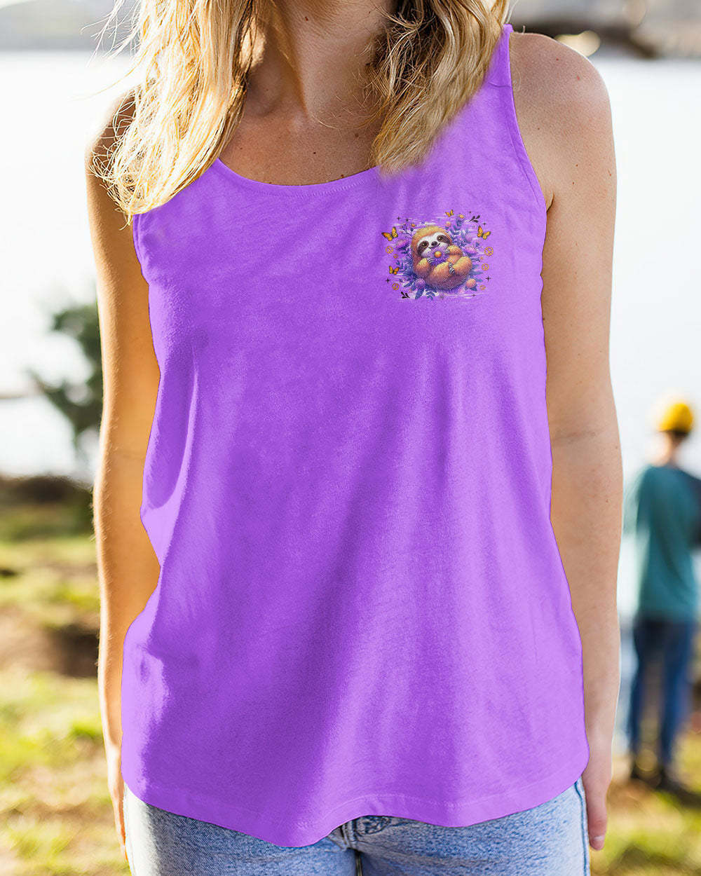 JUST BREATHE SLOTH ALL OVER PRINT - TLNZ1308253