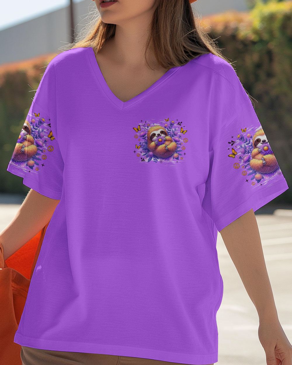 JUST BREATHE SLOTH ALL OVER PRINT - TLNZ1308253