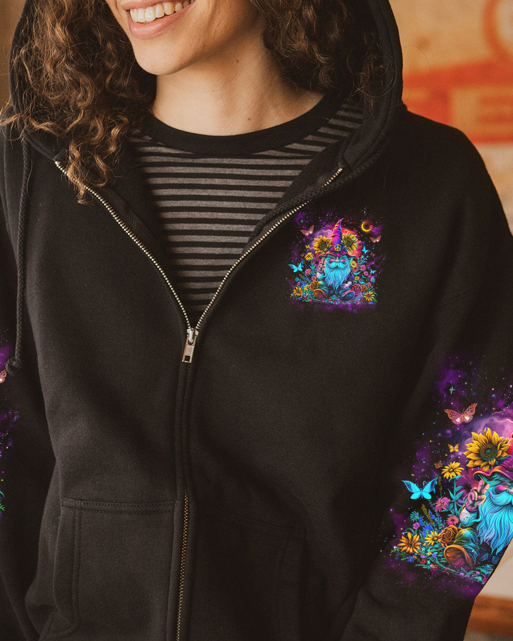 JUST BREATHE GNOME ALL OVER PRINT - TLNZ1403241