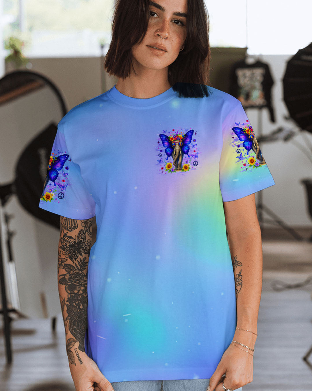 BE KIND ELEPHANT ALL OVER PRINT - TLNZ1406252