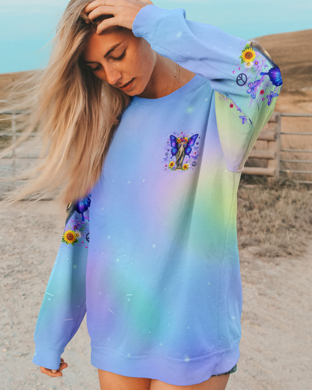 BE KIND ELEPHANT ALL OVER PRINT - TLNZ1406252