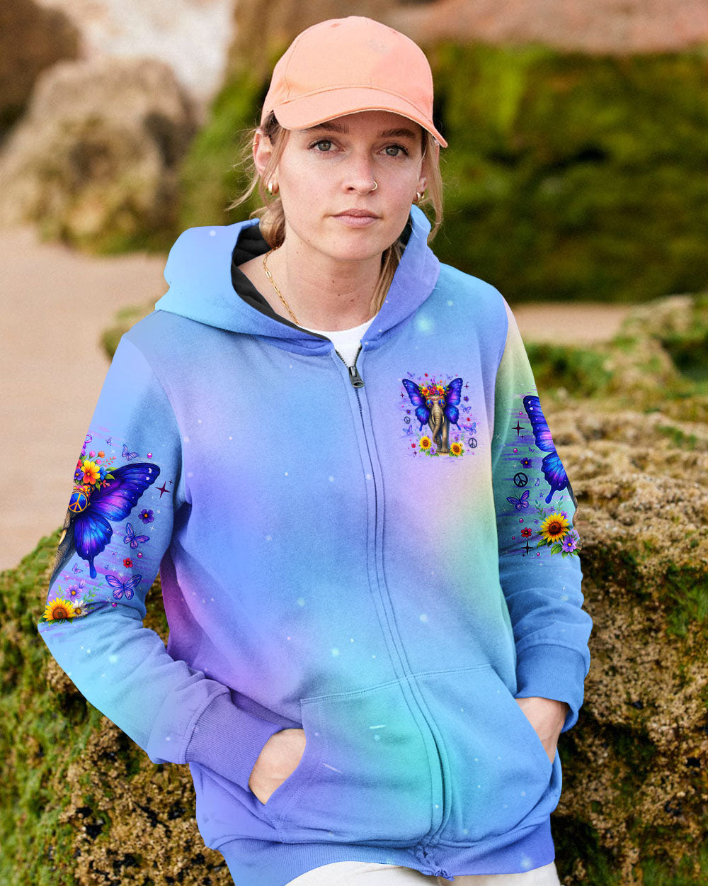 BE KIND ELEPHANT ALL OVER PRINT - TLNZ1406252