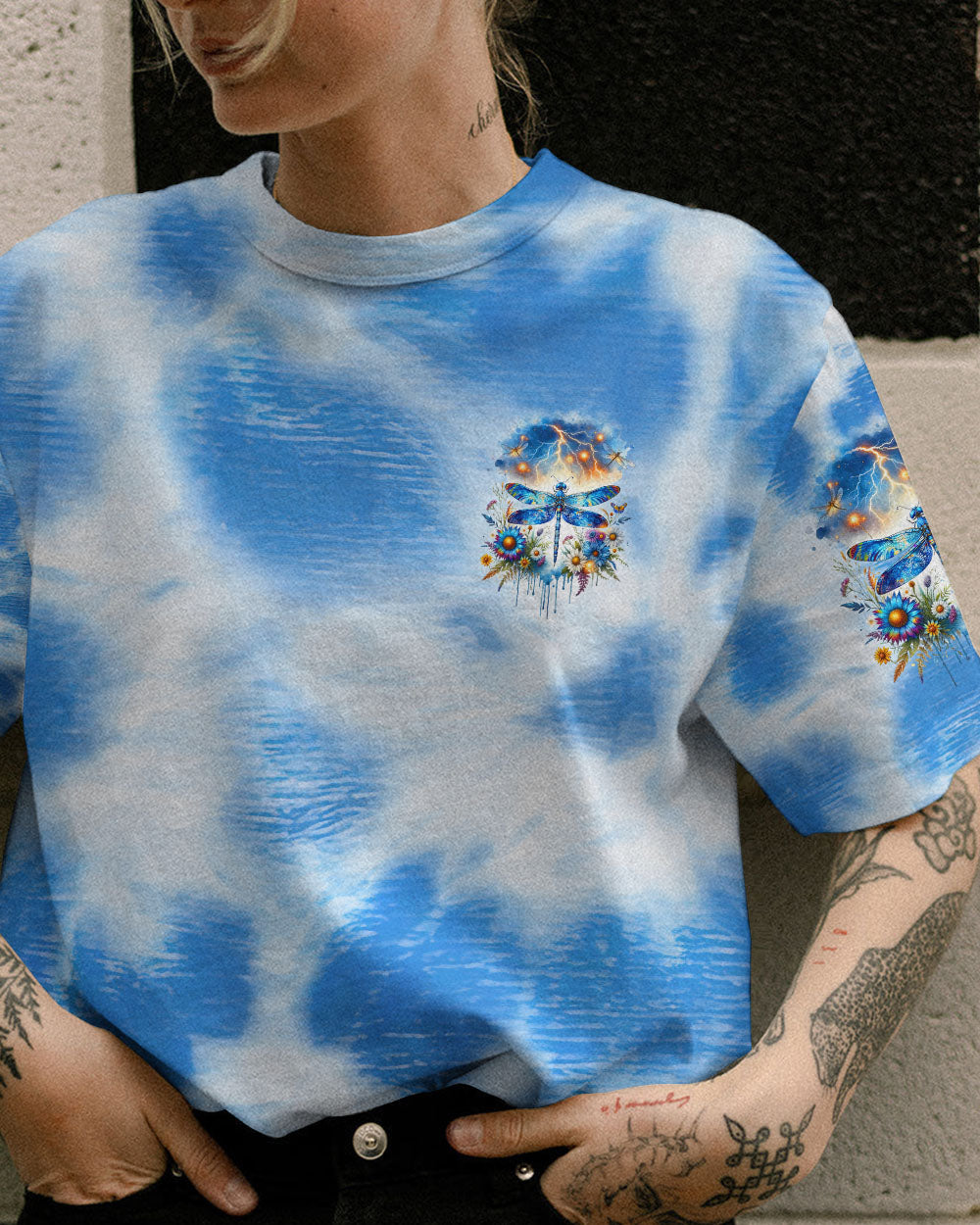 I'VE SURVIVED TOO MANY STORMS DRAGONFLY ALL OVER PRINT - TLNZ1412231