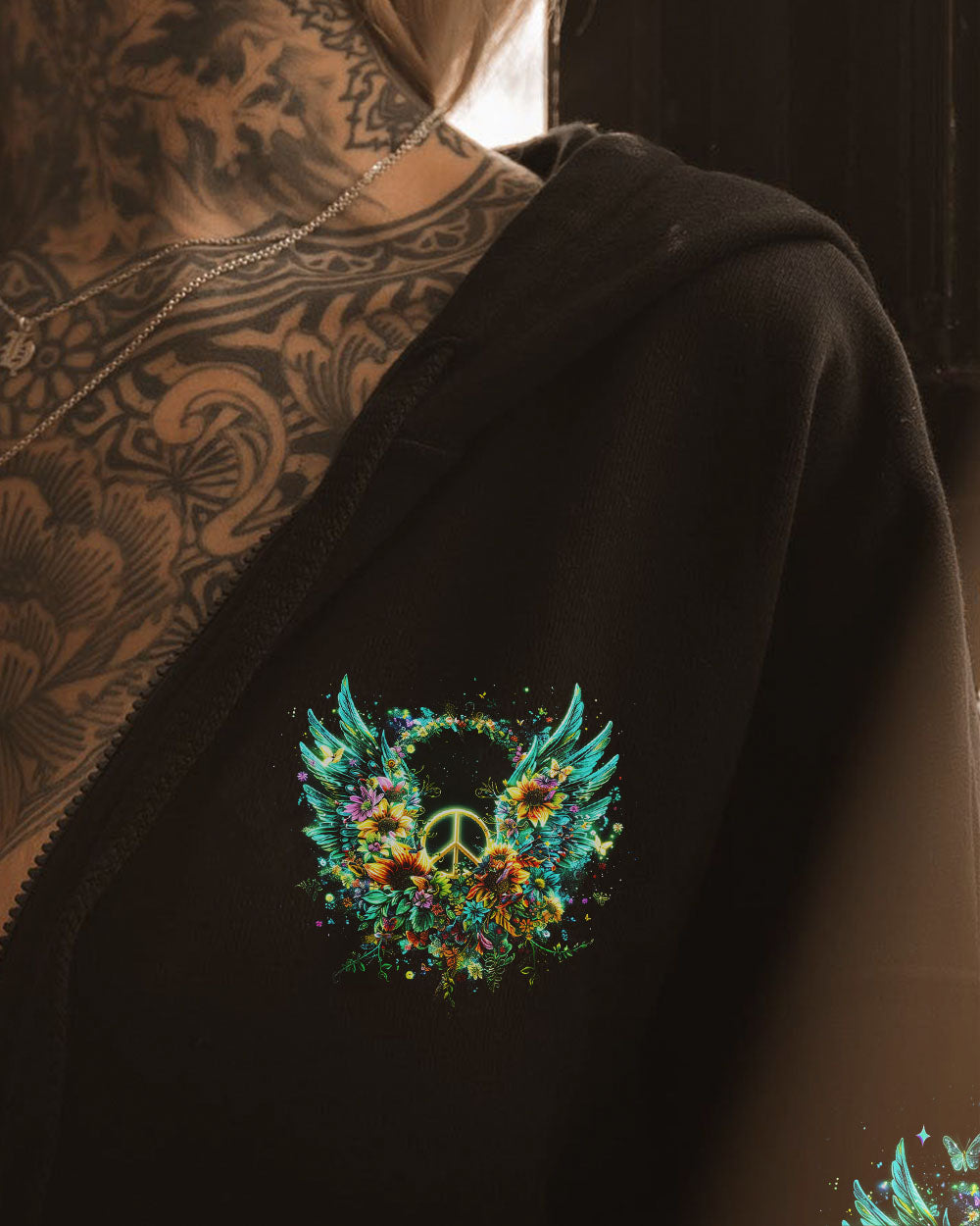 I BELIEVE THERE ARE ANGELS AMONG US WINGS ALL OVER PRINT - TLNZ1412242