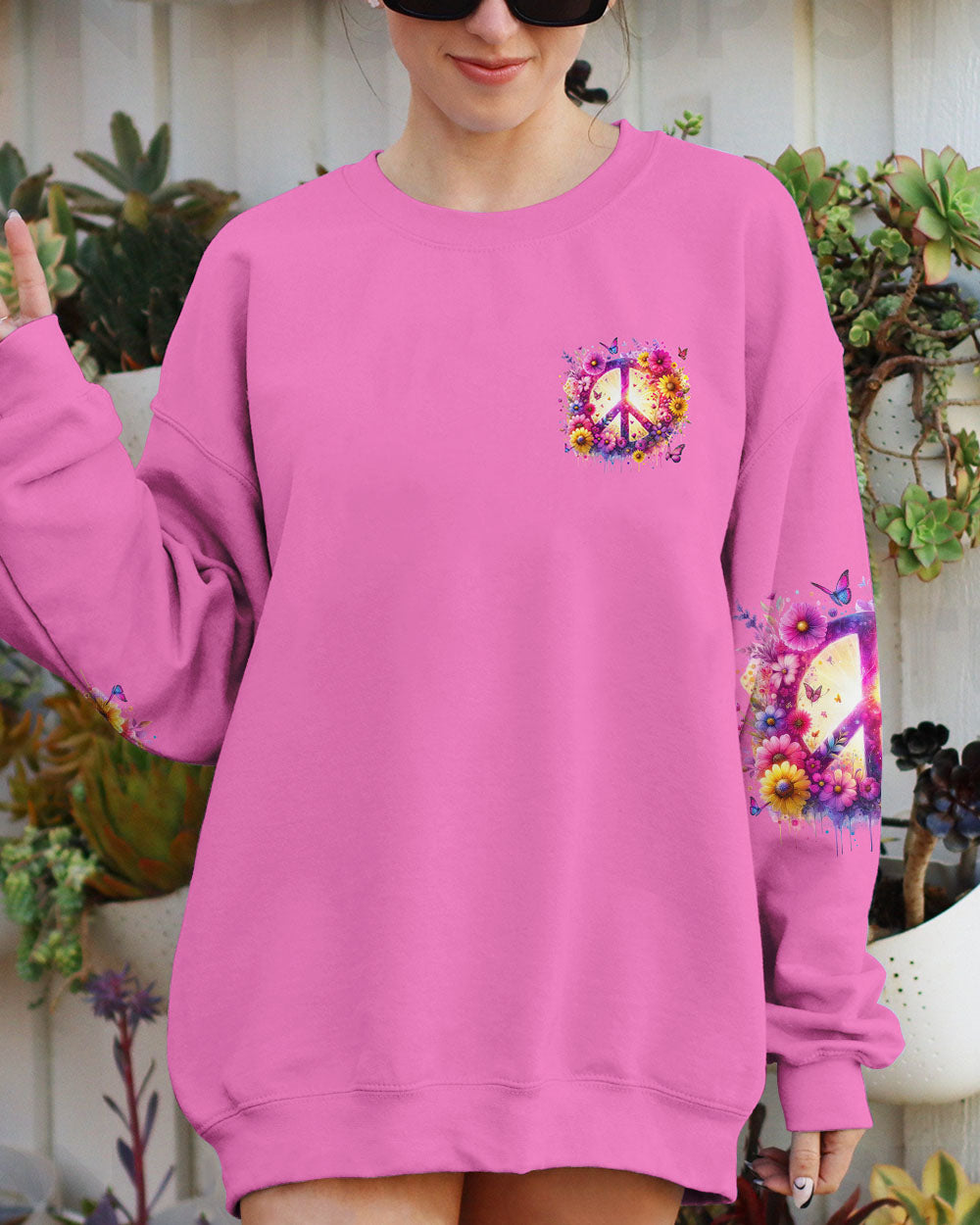 PEACE IN MY SOUL FLORAL ALL OVER PRINT - TLNZ1501242