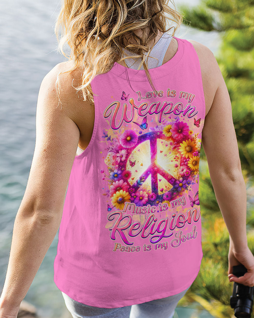 PEACE IN MY SOUL FLORAL ALL OVER PRINT - TLNZ1501242