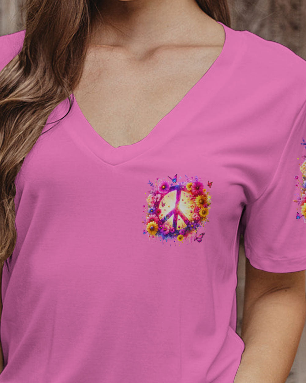 PEACE IN MY SOUL FLORAL ALL OVER PRINT - TLNZ1501242