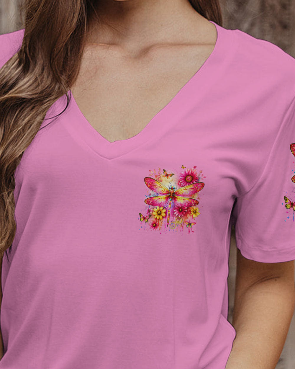 SPIRIT OF FAIRY DRAGONFLY FLORAL ALL OVER PRINT - TLNZ1512231