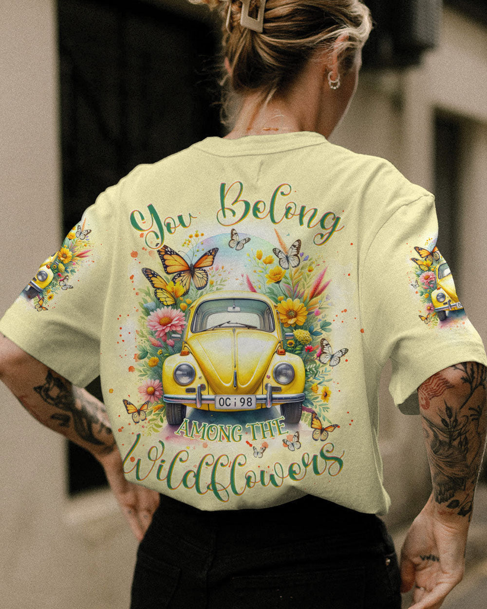 YOU BELONG AMONG THE WILDFLOWERS ALL OVER PRINT - TLNZ1605243
