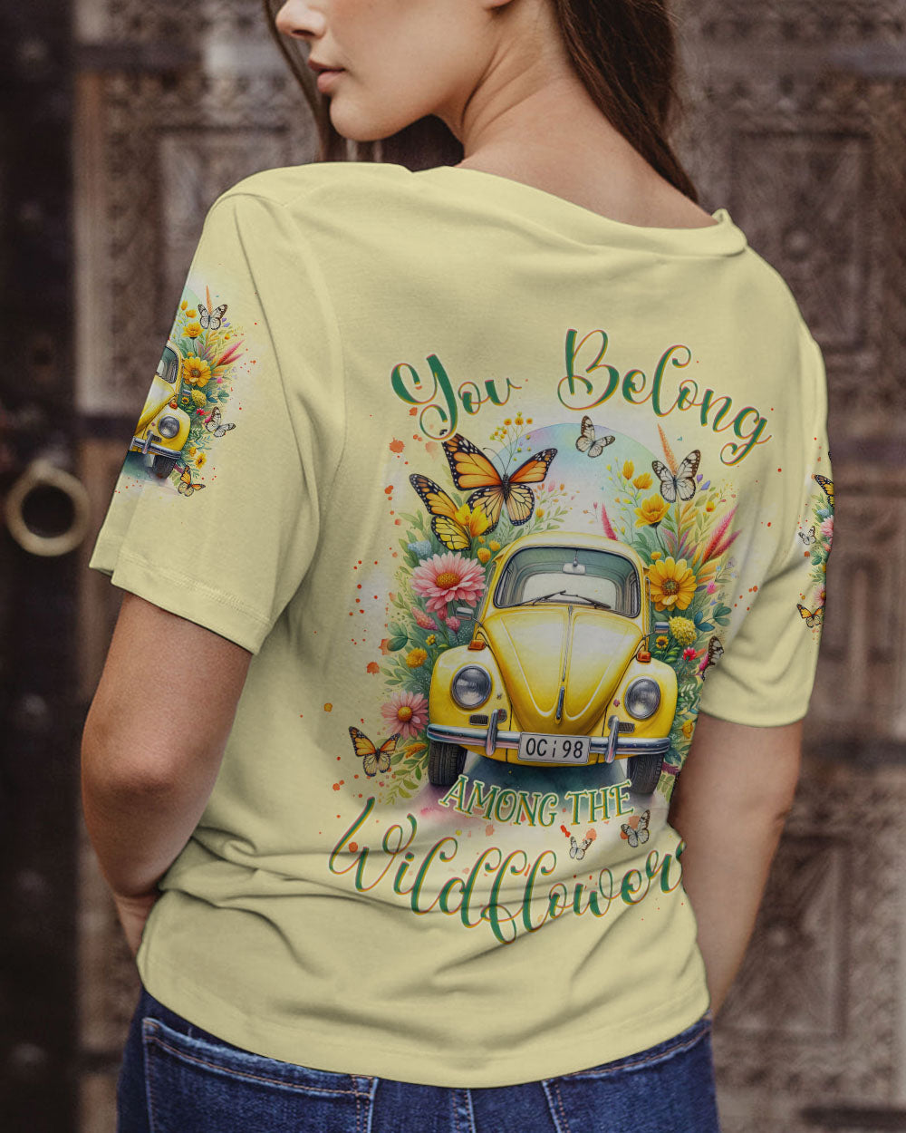 YOU BELONG AMONG THE WILDFLOWERS ALL OVER PRINT - TLNZ1605243