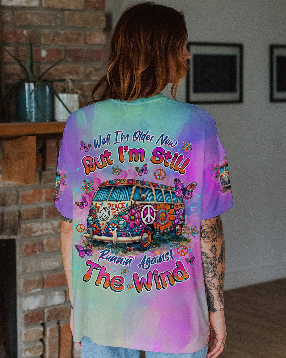 RUNNING AGAINST THE WIND BUS ALL OVER PRINT - TLNZ1702253