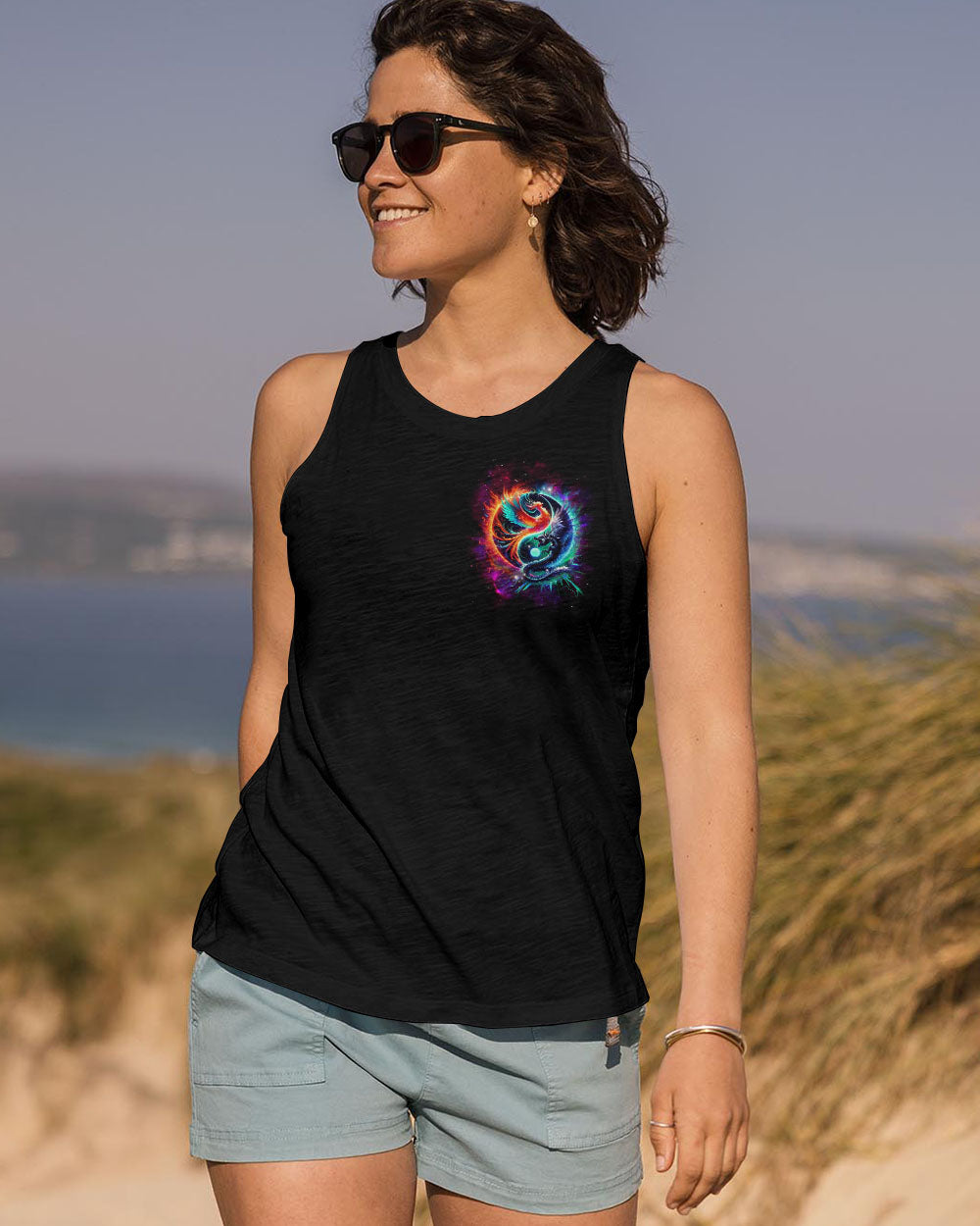 SOUL OF A DRAGON HEART OF A PHOENIX YINYANG ALL OVER PRINT - TLNZ1705244