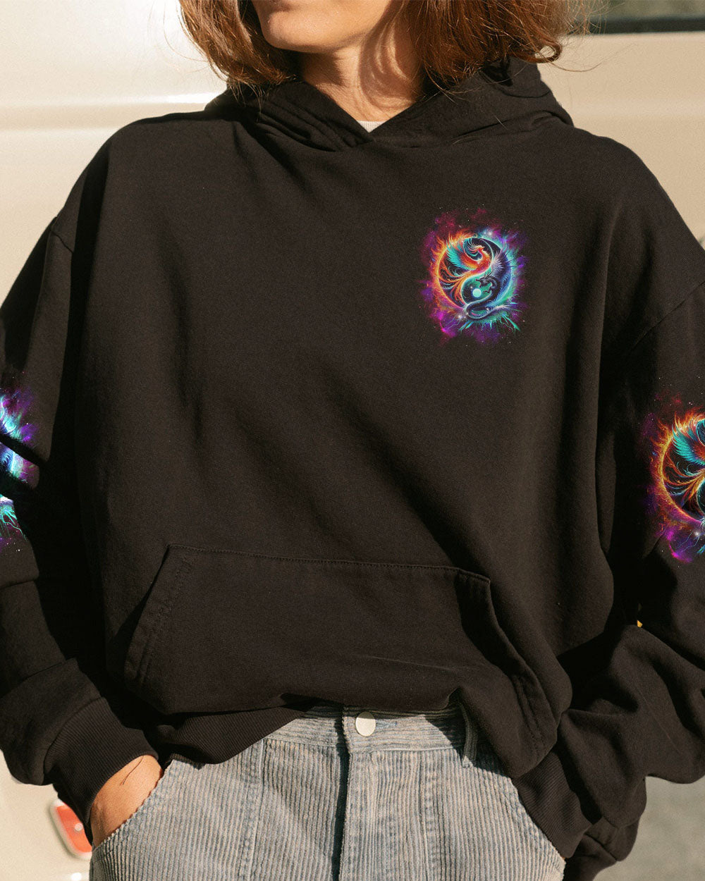 SOUL OF A DRAGON HEART OF A PHOENIX YINYANG ALL OVER PRINT - TLNZ1705244