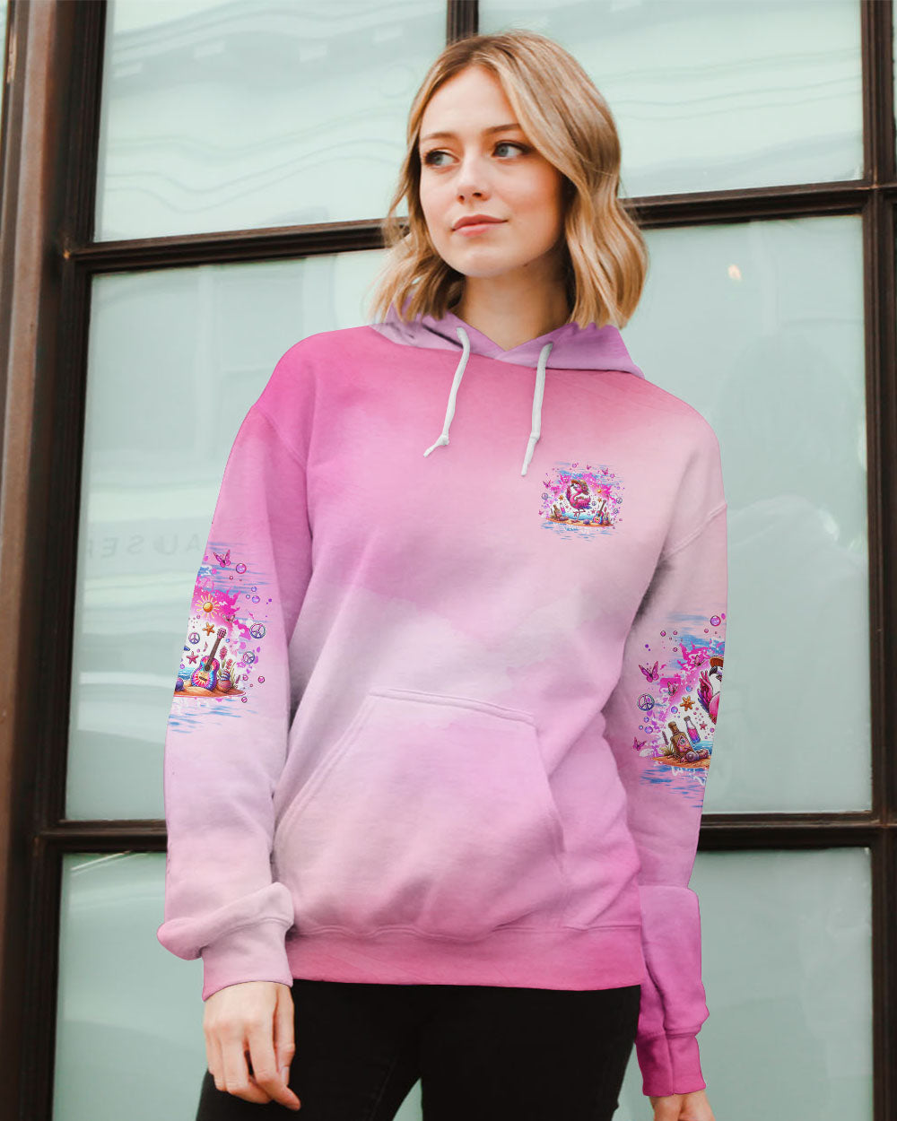 AFTER GOD MADE ME HE SAID TADA FLAMINGO ALL OVER PRINT - TLNZ1706245