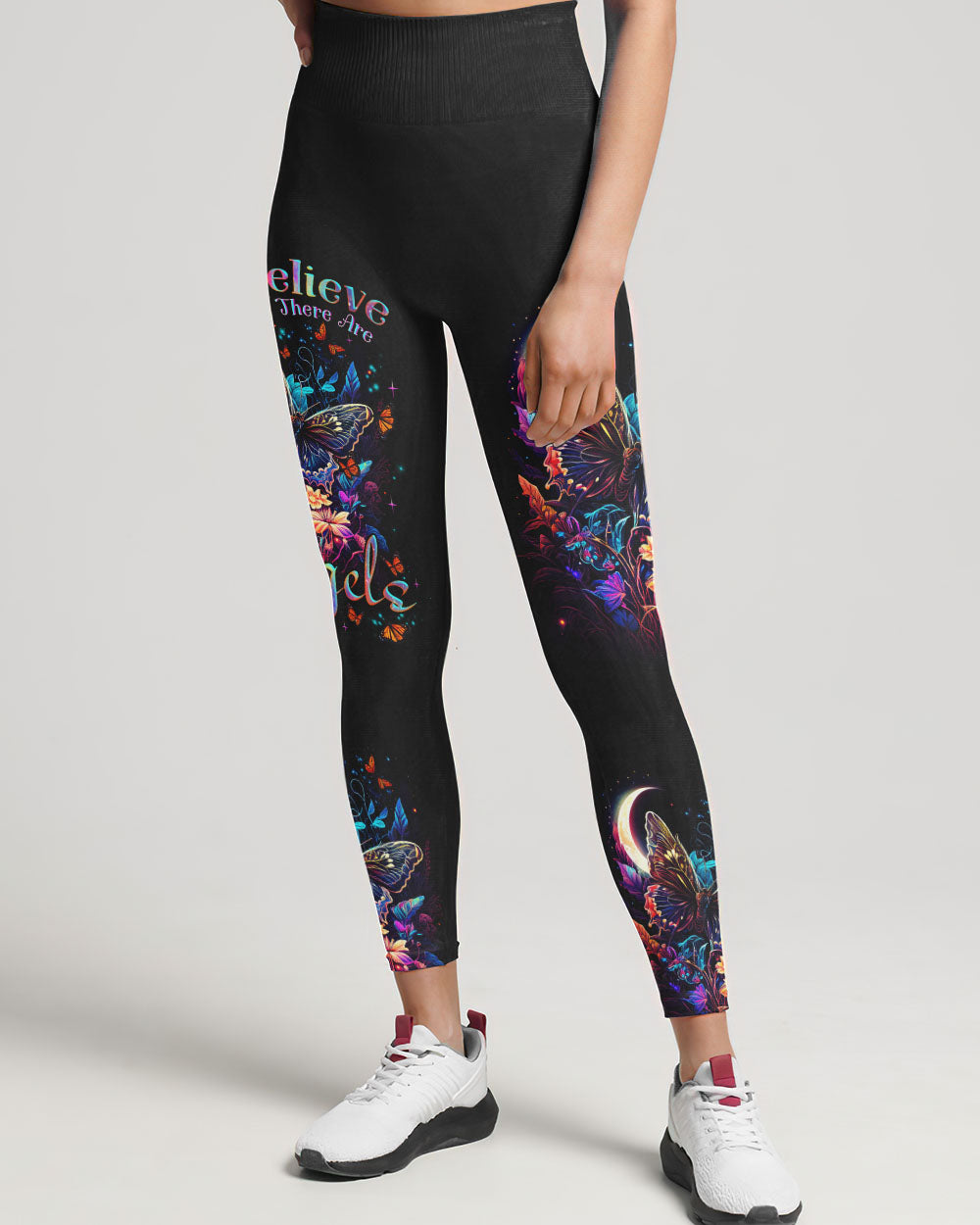 I BELIEVE THERE ARE ANGELS AMONG US BUTTERFLY ALL OVER PRINT - TLNZ1707231