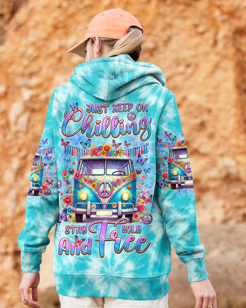 JUST KEEP ON CHILLING STAY WILD AND FREE BUS ALL OVER PRINT - TLNZ1804252