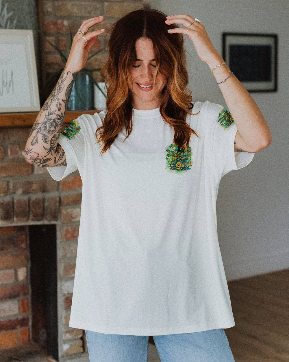 HIPPIE SOUL DRAGONFLY ALL OVER PRINT - TLNZ1809242