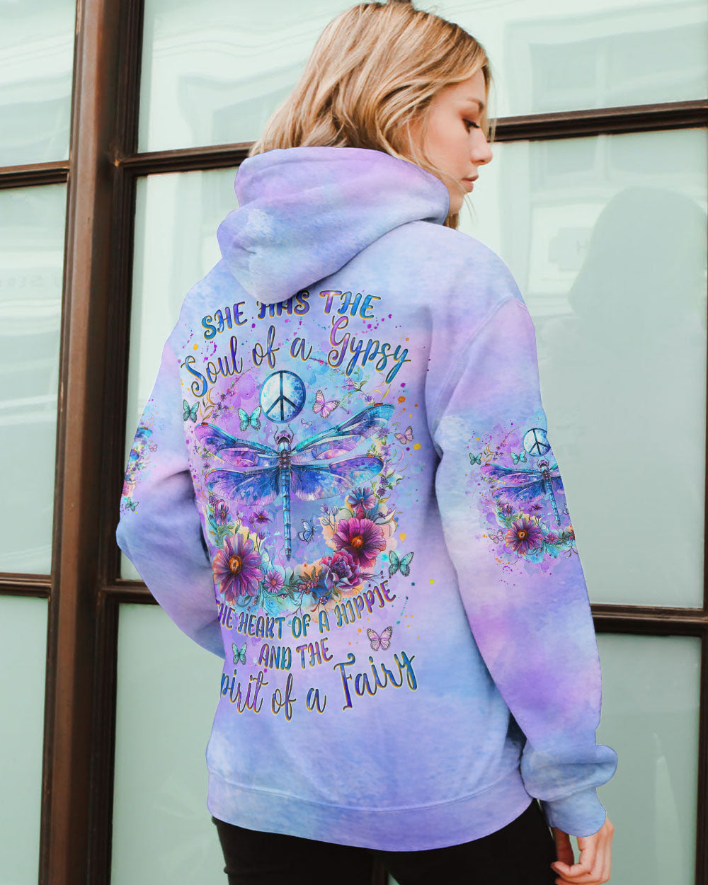 SPIRIT OF A FAIRY DRAGONFLY ALL OVER PRINT - TLNZ1907243