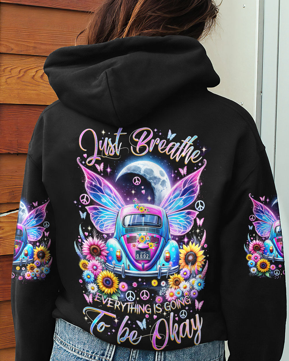 JUST BREATHE CAR WINGS ALL OVER PRINT - TLNZ1912231