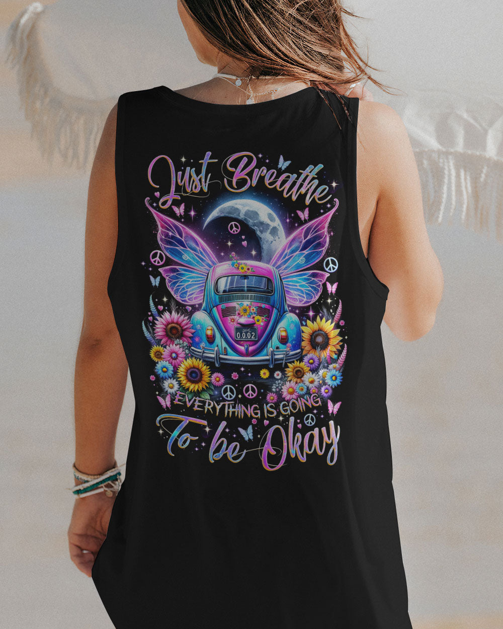 JUST BREATHE CAR WINGS ALL OVER PRINT - TLNZ1912231