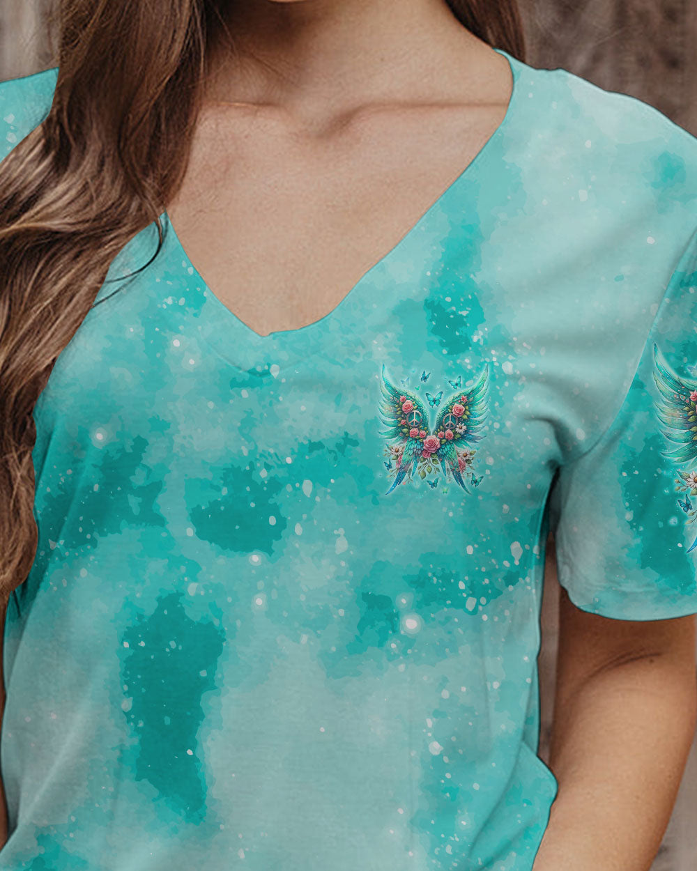 I BELIEVE THERE ARE ANGELS AMONG US WINGS ALL OVER PRINT - TLNZ2012231