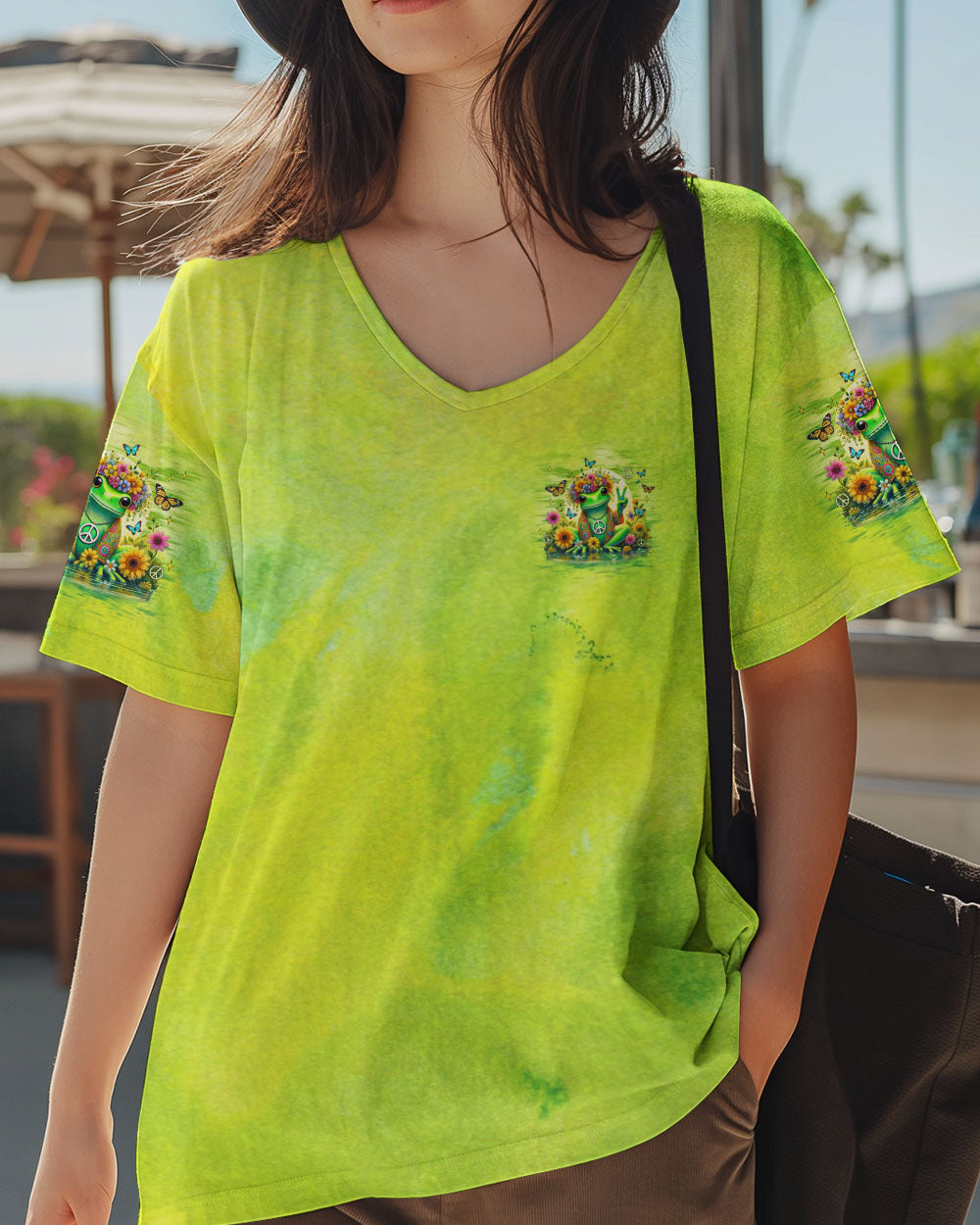HELLO DARKNESS MY OLD FRIEND FROG ALL OVER PRINT  - TLNZ2101251